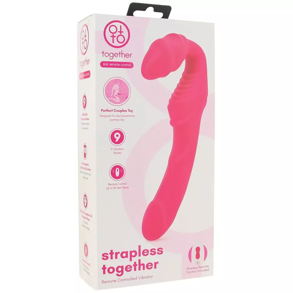 Together Strapless Together Remote Controlled Strapless Strap-On